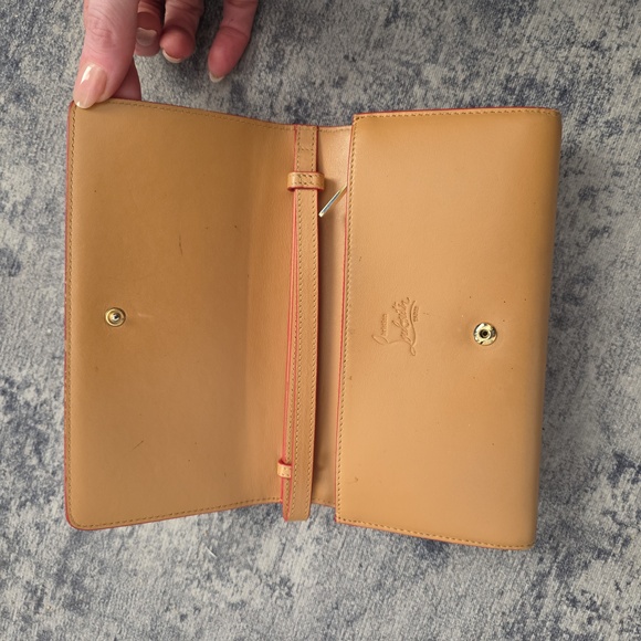 Christian LOUBOUTIN MACARON Wallet/Wristlet       w/Box,Dust Bag - Picture 6 of 15